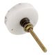 Mustard Terrazzo Marble Round Cabinet Knobs